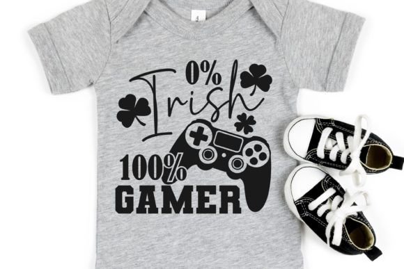 Not Irish Just Gamer SVG St Patricks Day