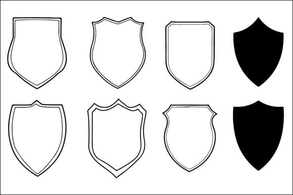 Shield Logo Vector Stock Art Set: A Strategic Asset for Visual Identity and Brand Trust