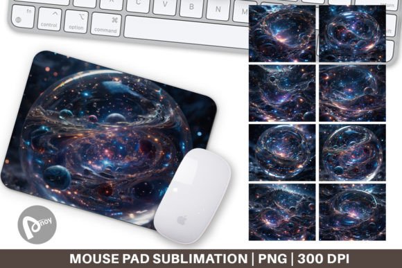 Understanding the Appeal of a Mouse Pad Space Galaxy Infinite Design