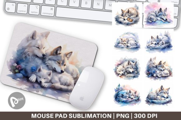 Understanding the Mouse Pad Mother Day Wolf Sleeping and What It Brings to Your Workspace